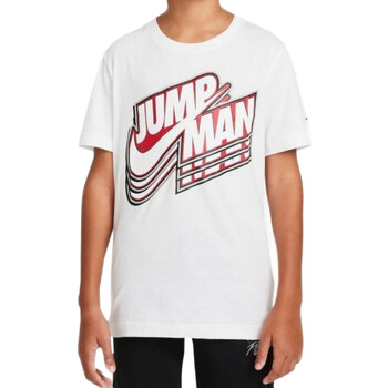 textil Niño Camisetas manga corta Nike 95A988 Blanco
