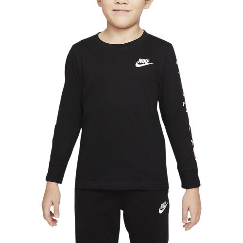 textil Niño Camisetas manga larga Nike 86J153 Negro