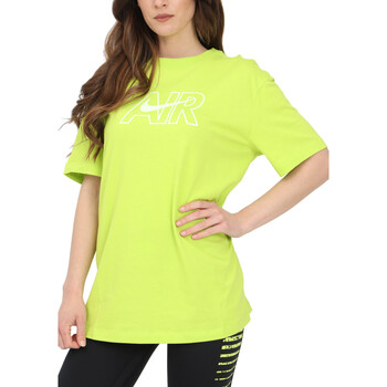 textil Mujer Camisetas manga corta Nike DN5800 Amarillo