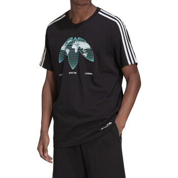 textil Hombre Camisetas manga corta adidas Originals HF4906 Negro
