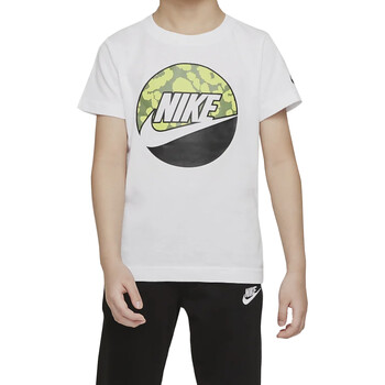textil Niño Camisetas manga corta Nike 86J589 Blanco