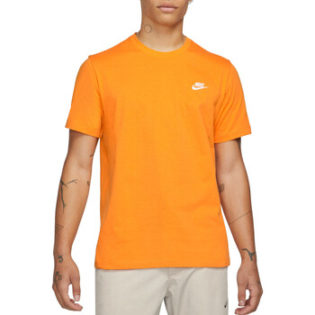 textil Hombre Camisetas manga corta Nike AR4997 Naranja
