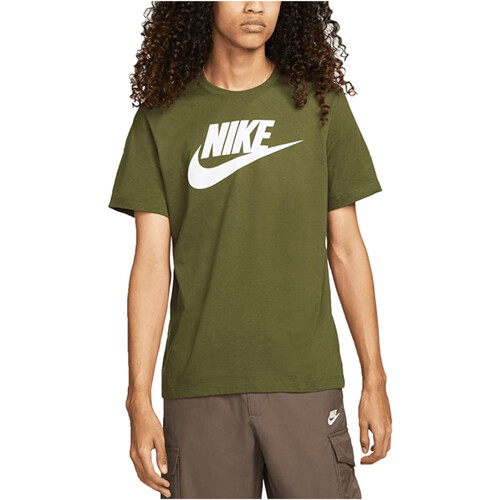 textil Hombre Camisetas manga corta Nike AR5004 Verde