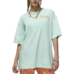 textil Mujer Camisetas manga corta Nike DO5014 Verde