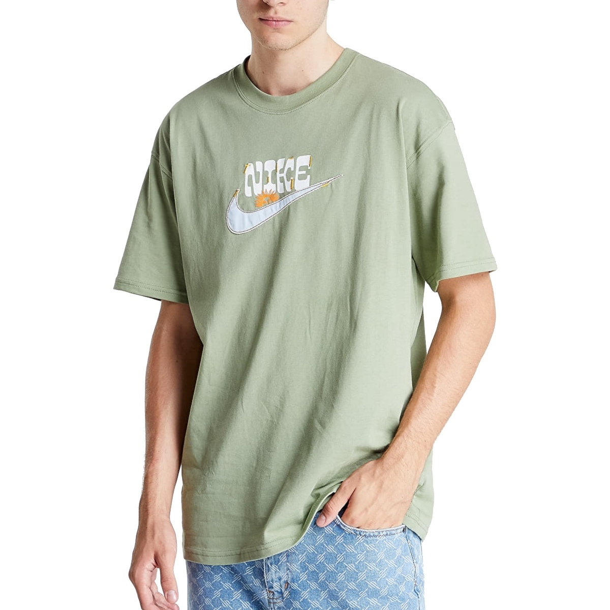 textil Hombre Camisetas manga corta Nike DR7963 Verde