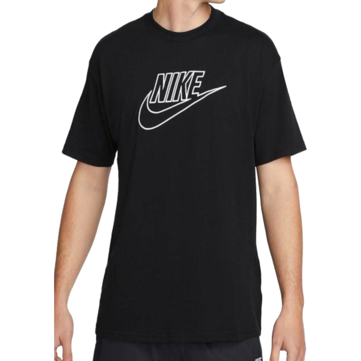 textil Hombre Camisetas manga corta Nike DR7825 Negro