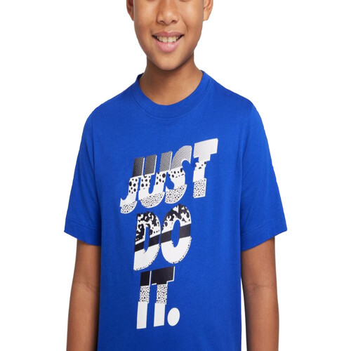 textil Niño Camisetas manga corta Nike DO1822 Azul