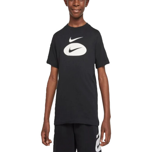 textil Niño Camisetas manga corta Nike DO1808 Negro