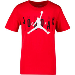 textil Niño Camisetas manga corta Nike 95B824 Rojo