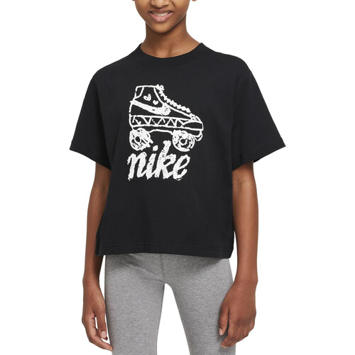 textil Niña Camisetas manga corta Nike DV0564 Negro