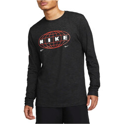 textil Hombre Camisetas manga larga Nike DR7541 Gris