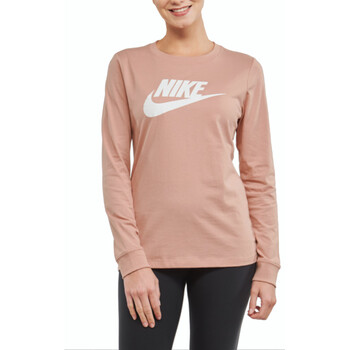 textil Mujer Camisetas manga larga Nike BV6171 Rosa