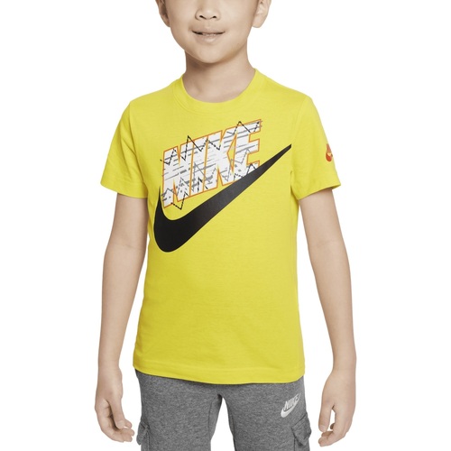 textil Niño Camisetas manga corta Nike 86K608 Amarillo