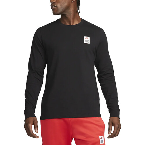 textil Hombre Camisetas manga larga Nike DZ2689 Negro