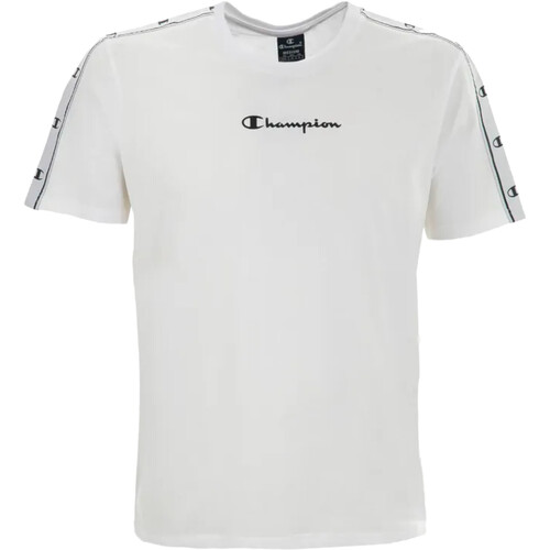 textil Hombre Camisetas manga corta Champion 218472 Blanco