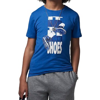 textil Niño Camisetas manga corta Nike 95B140 Azul