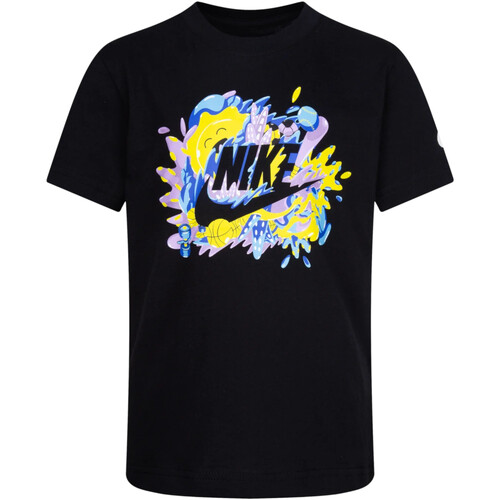 textil Niño Camisetas manga corta Nike 86K522 Negro