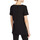 textil Mujer Camisetas manga corta Emporio Armani EA7 3RTT43-TJDZZ Negro