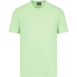 textil Hombre Camisetas manga corta Emporio Armani EA7 3RPT05-PJ02Z Verde