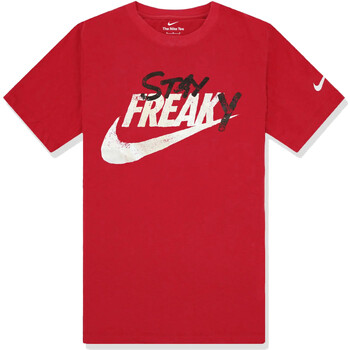 textil Hombre Camisetas manga corta Nike DZ2706 Rojo