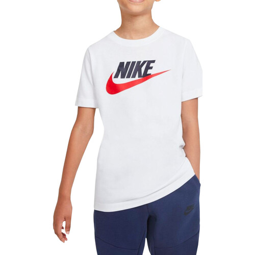 textil Niño Camisetas manga corta Nike AR5252 Blanco