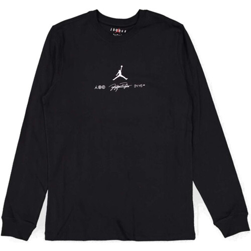 textil Hombre Camisetas manga larga Nike DV8446 Negro