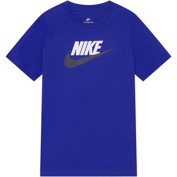 textil Niño Camisetas manga corta Nike AR5252 Azul