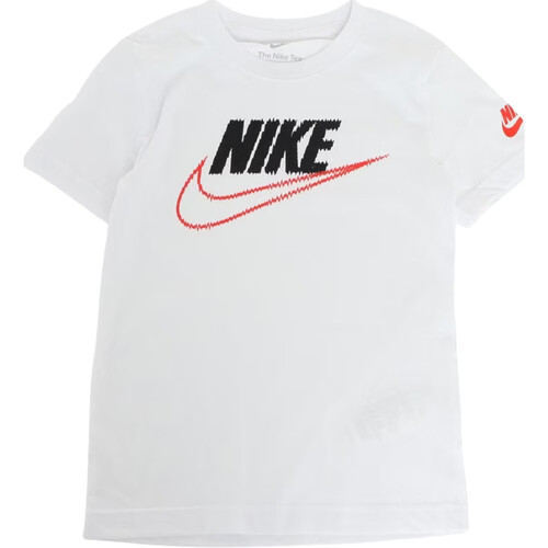 textil Niño Camisetas manga corta Nike 86K613 Blanco