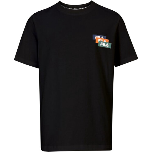 textil Niño Camisetas manga corta Fila FAT0238 Negro