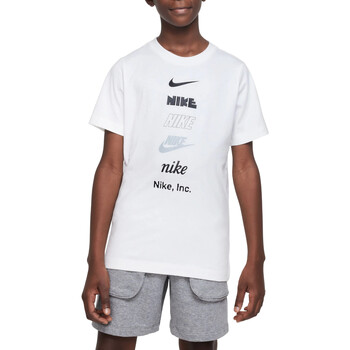 textil Niño Camisetas manga corta Nike DX9510 Blanco