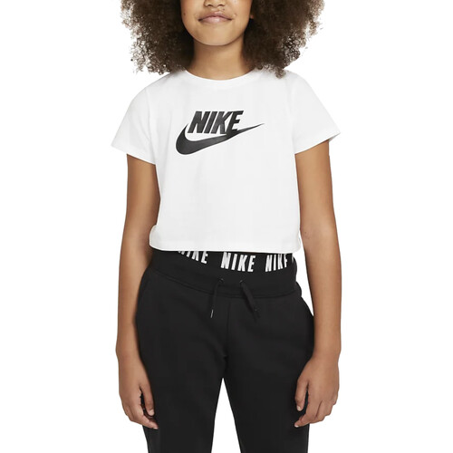 textil Niña Camisetas manga corta Nike DA6925 Blanco
