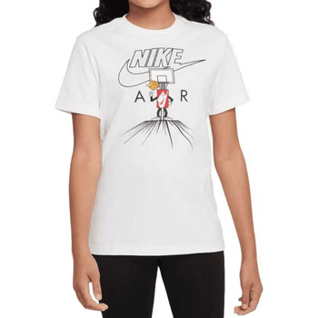 textil Niño Camisetas manga corta Nike DX9527 Blanco