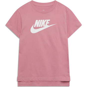 textil Niña Camisetas manga corta Nike AR5088 Rosa