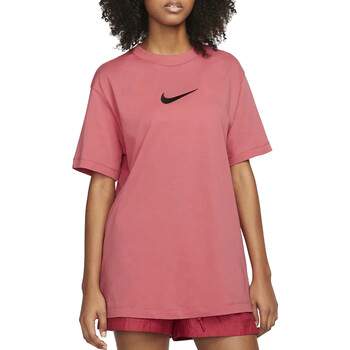 textil Mujer Camisetas manga corta Nike FD1129 Rojo