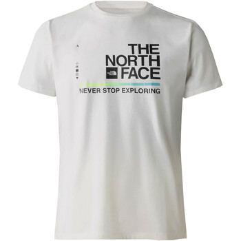 textil Hombre Camisetas manga corta The North Face NF0A55EF Blanco