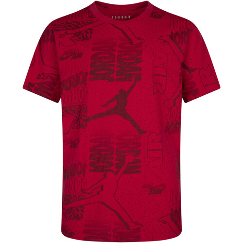 textil Niño Camisetas manga corta Nike 95C258 Rojo
