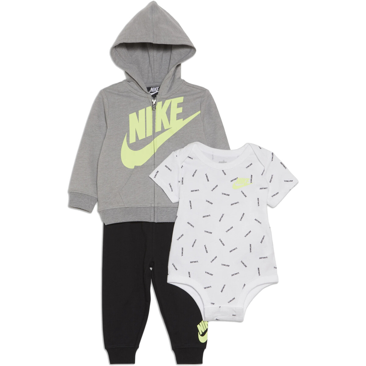 textil Niños Conjuntos chándal Nike 5UF323 Gris