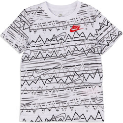 textil Niño Camisetas manga corta Nike 86K615 Blanco