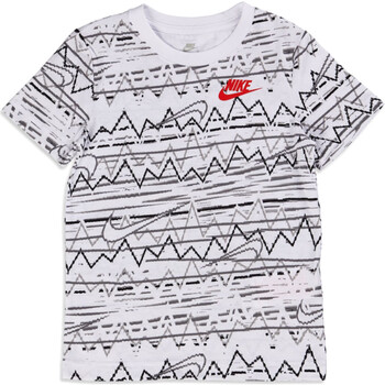 textil Niño Camisetas manga corta Nike 86K615 Blanco
