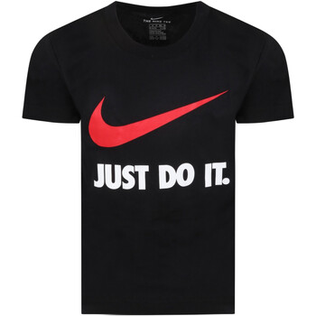 textil Niño Camisetas manga corta Nike 8U9461 Negro