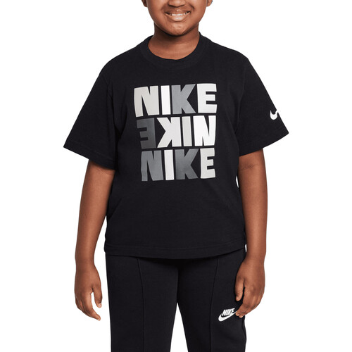 textil Niña Camisetas manga corta Nike DZ3579 Negro