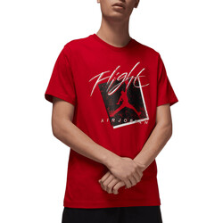 textil Hombre Camisetas manga corta Nike DX9593 Rojo