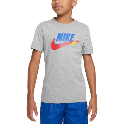 textil Niño Camisetas manga corta Nike FD1201 Gris