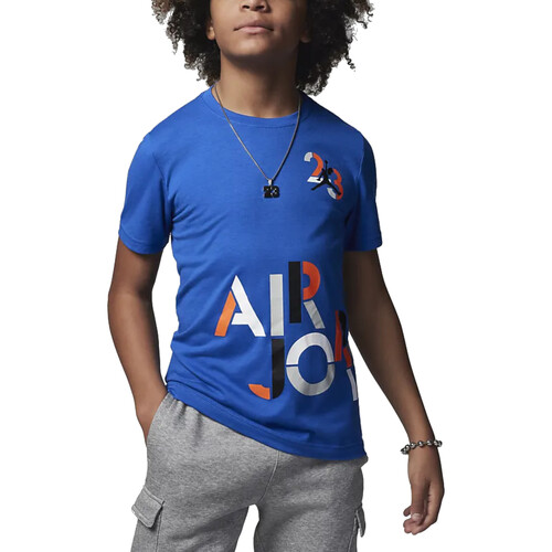 textil Niño Camisetas manga corta Nike 95C182 Azul