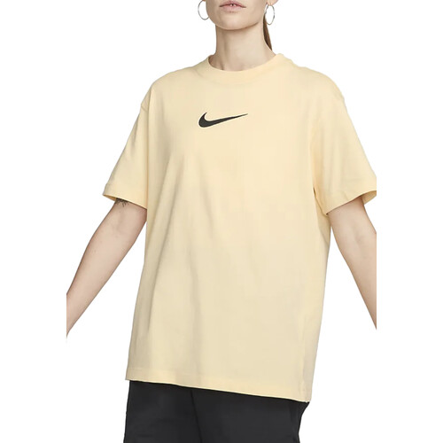 textil Mujer Camisetas manga corta Nike FD1129 Amarillo
