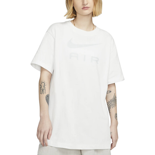 textil Mujer Camisetas manga corta Nike DX7918 Blanco