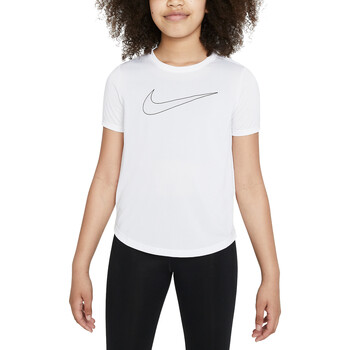 textil Niña Camisetas manga corta Nike DD7639 Blanco