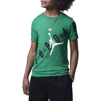 textil Niño Camisetas manga corta Nike 95A512 Verde