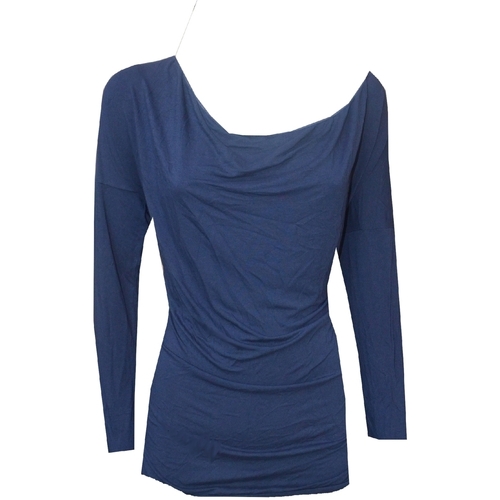 textil Mujer Camisetas manga larga Deha B02462 Azul