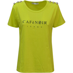 textil Mujer Camisetas manga corta Café Noir JT0095 Verde